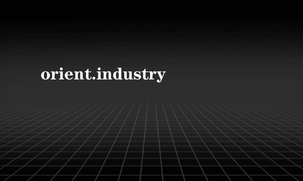 orient.industry