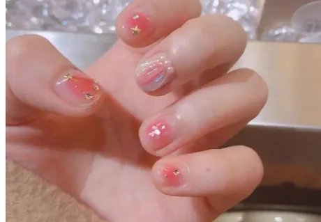 胖女孩美甲 适合手短胖的美甲图片