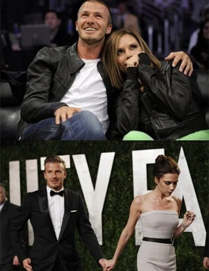 街边贝嫂现身无表情 离婚传闻再次引起争论