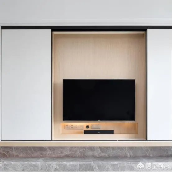 电视墙上插座该如何布置？