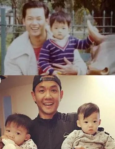 陈建州晒幼时照引网友围观 网友:简直就是一模一样