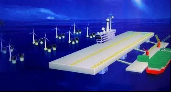 什么是浮岛式航母?