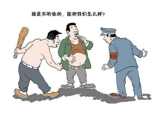女子违停殴打交警是怎么回事?