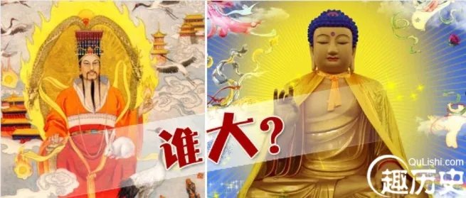 玉皇大帝和如来哪个大  他们之间是什么关系？