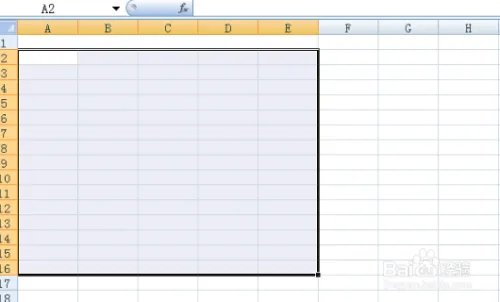 excel2007表格如何进行基本操作？