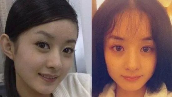 赵丽颖晒童年照图片 俏丽呆萌惹人爱