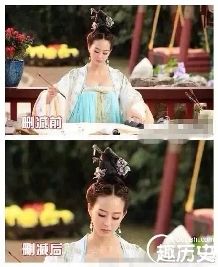 《武媚娘传奇》删减前后对比照 满屏只见大头照