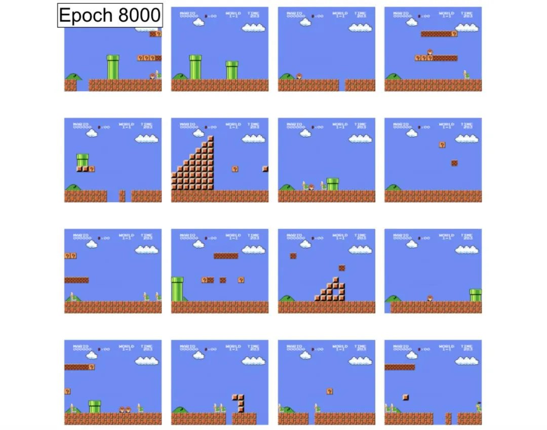 无限马里奥兄弟游戏(GAN生成的超级马里奥关卡)