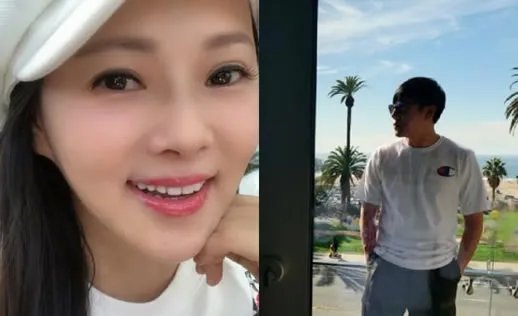 伊能静与儿子合影近照曝光:伊能静素颜哈林即高又帅