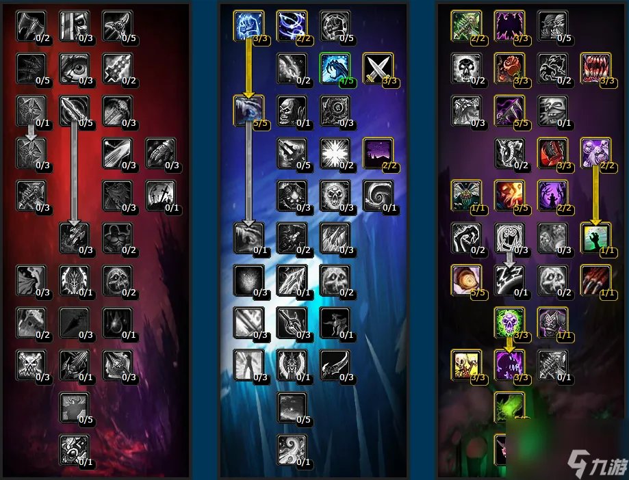 wowdk天赋输出手法 DK的万金油天赋