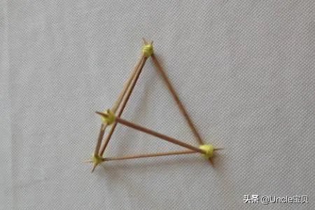 牙签模型制作简单