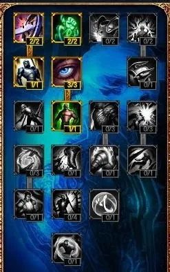 无双剑姬天赋加点和符文