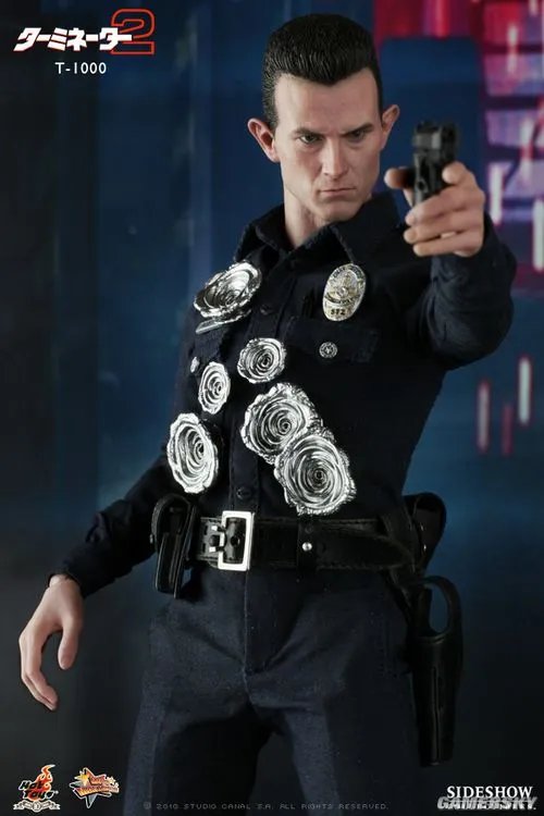 HT作品《终结者2》T-1000液态金属人精美模型