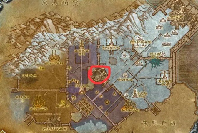 魔兽世界痛苦斗兽场在哪