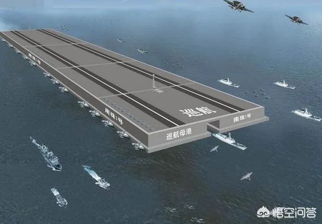 什么是浮岛式航母?