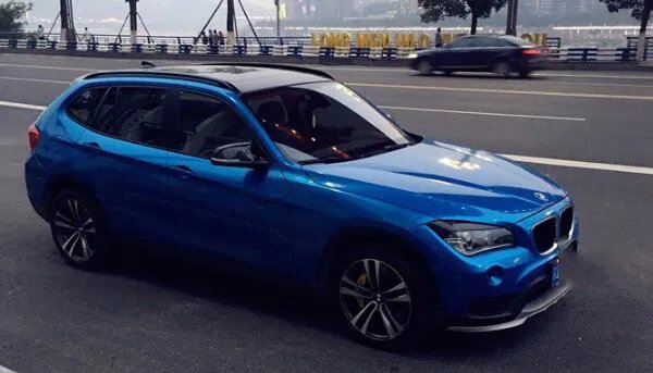 宝马x1外观改装图,15款宝马x1改装案例