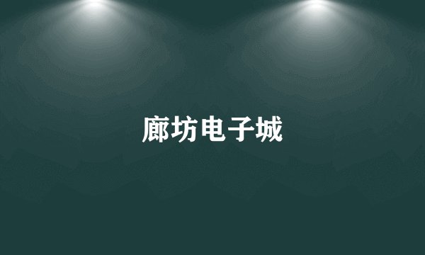 廊坊电子城