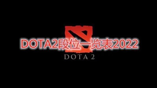 DOTA2段位一览表2022