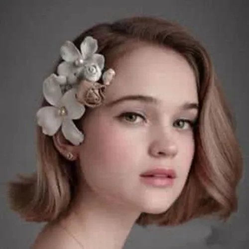 可爱新娘发型设计 6款发型打造甜美新娘