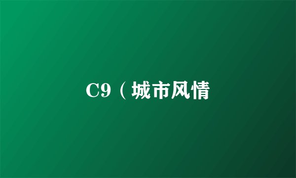 C9（城市风情