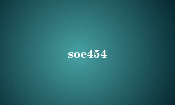 soe454