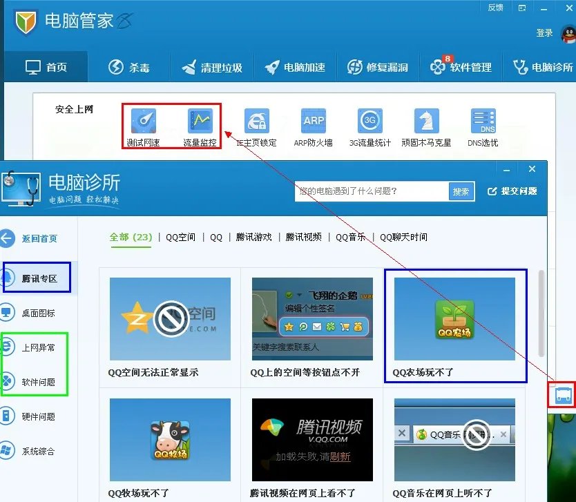 我空间里QQ农场进不去了。是什么原因？
