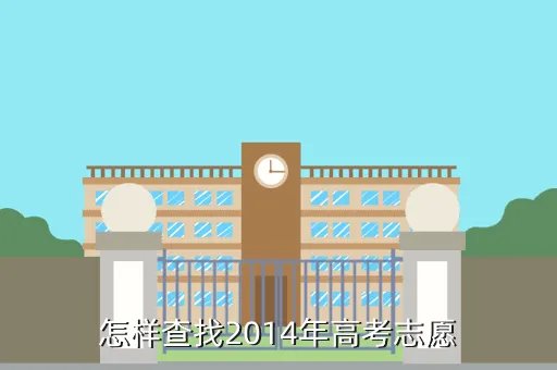 2014高考录取查询入口，怎样查找2014年高考志愿