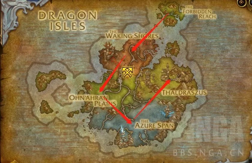 魔兽世界10.0dk练级路线