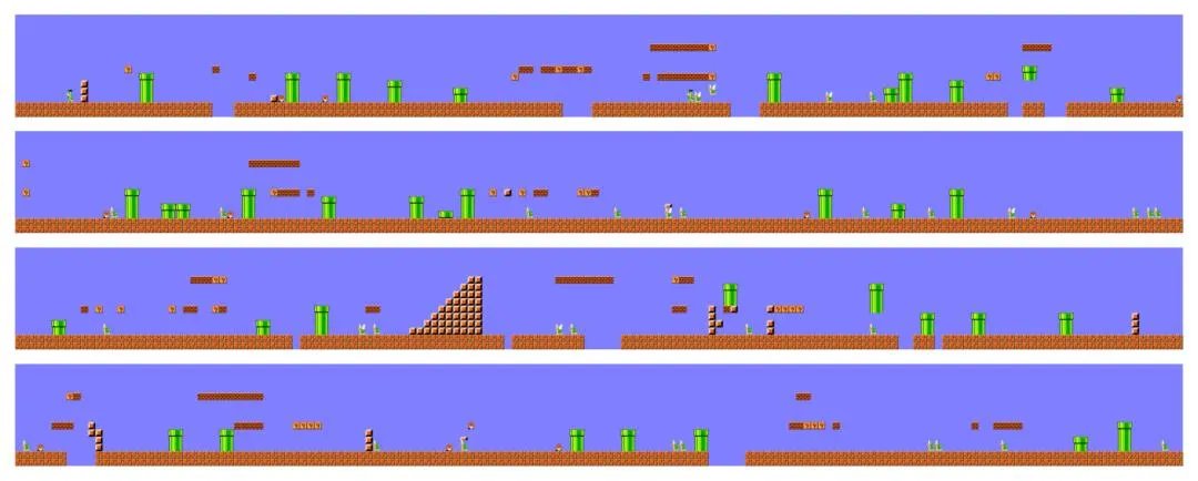 无限马里奥兄弟游戏(GAN生成的超级马里奥关卡)