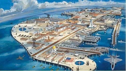 什么是浮岛式航母?